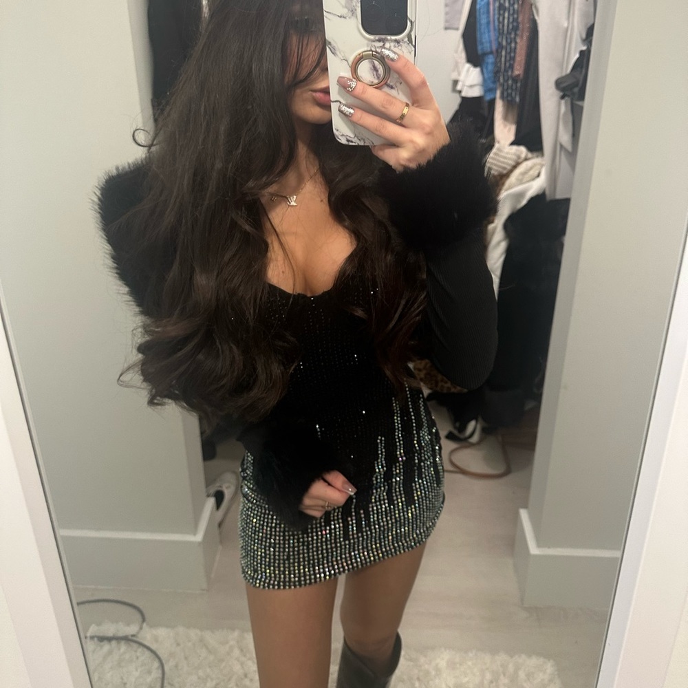 Rhinestone dress